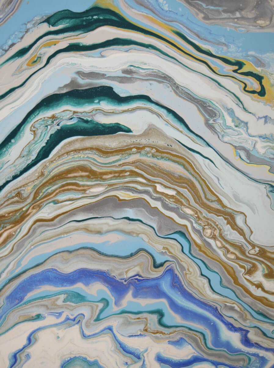 Teal Marble
